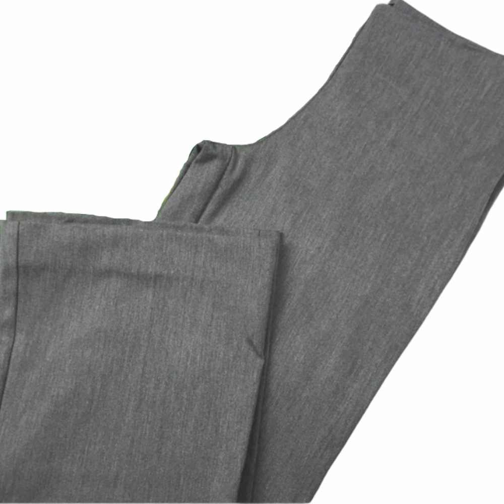 CACHÉ | Gray Side Zipper Wide Leg Dressy Pant